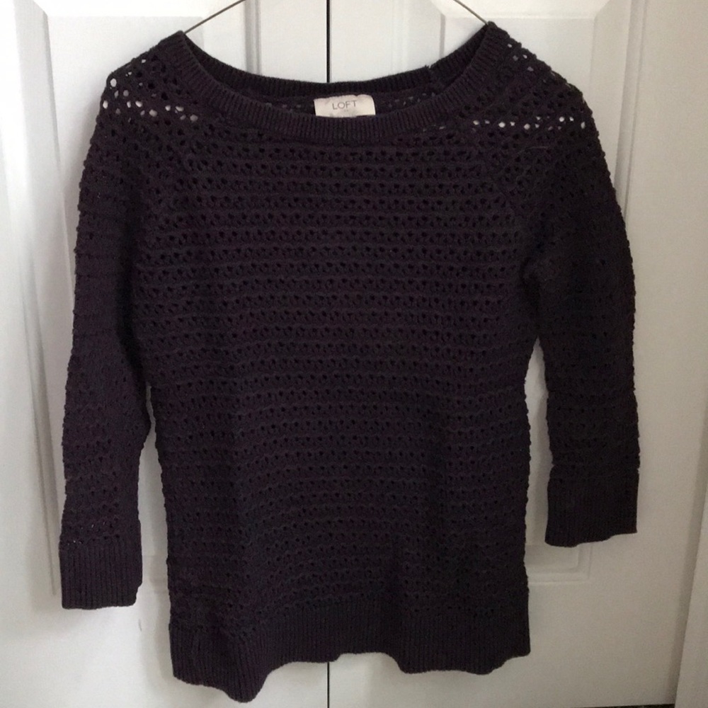 LOFT 3/4 sleeve sweater